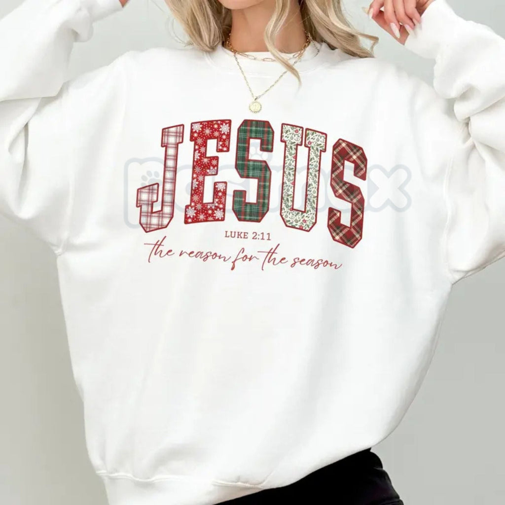 Inspirational Faith Scripture Crewneck Sweatshirt