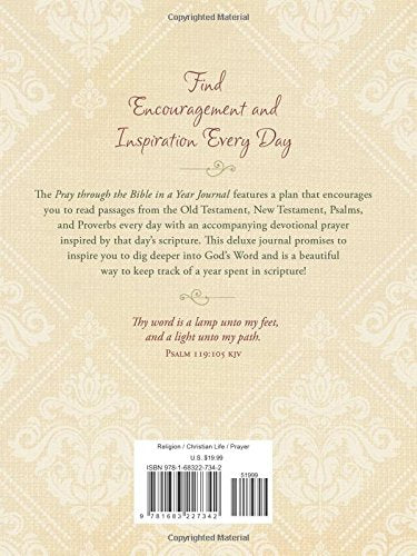 Pray Through the Bible in a Year Journal: A Daily Devotional