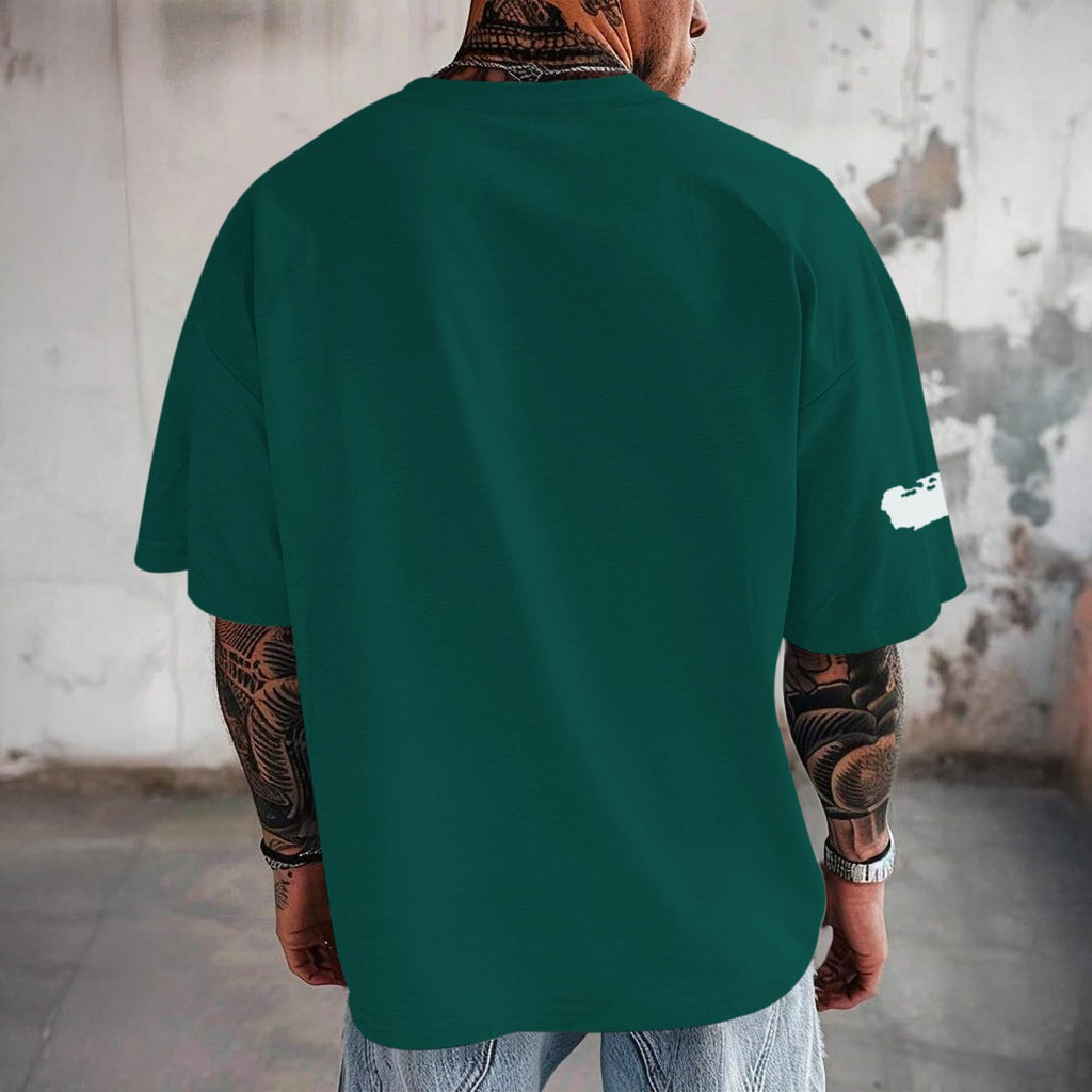 Christian Faith Oversized Graphic Tee for Men