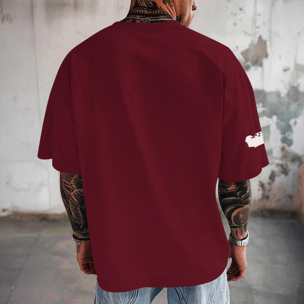 Christian Faith Oversized Graphic Tee for Men