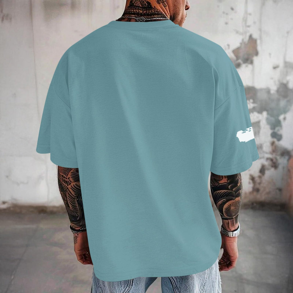 Christian Faith Oversized Graphic Tee for Men
