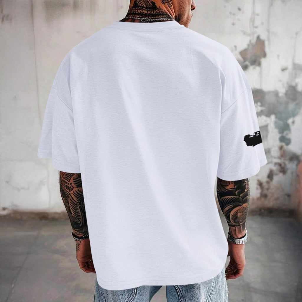 Christian Faith Oversized Graphic Tee for Men