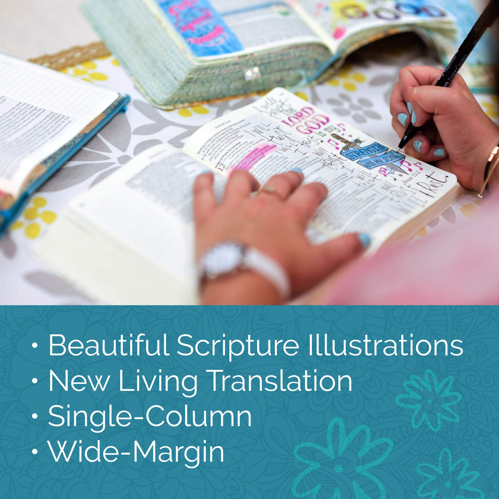 NLT Inspire Bible for Creative Journaling by Tyndale