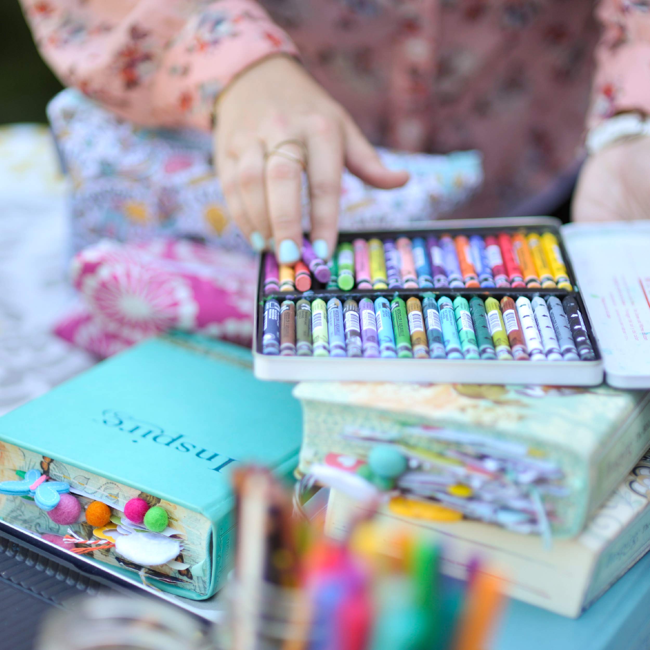 NLT Inspire Bible for Creative Journaling by Tyndale