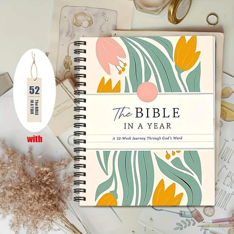 1-Year Bible Study & Prayer Journal - Undated