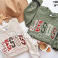 Inspirational Faith Scripture Crewneck Sweatshirt