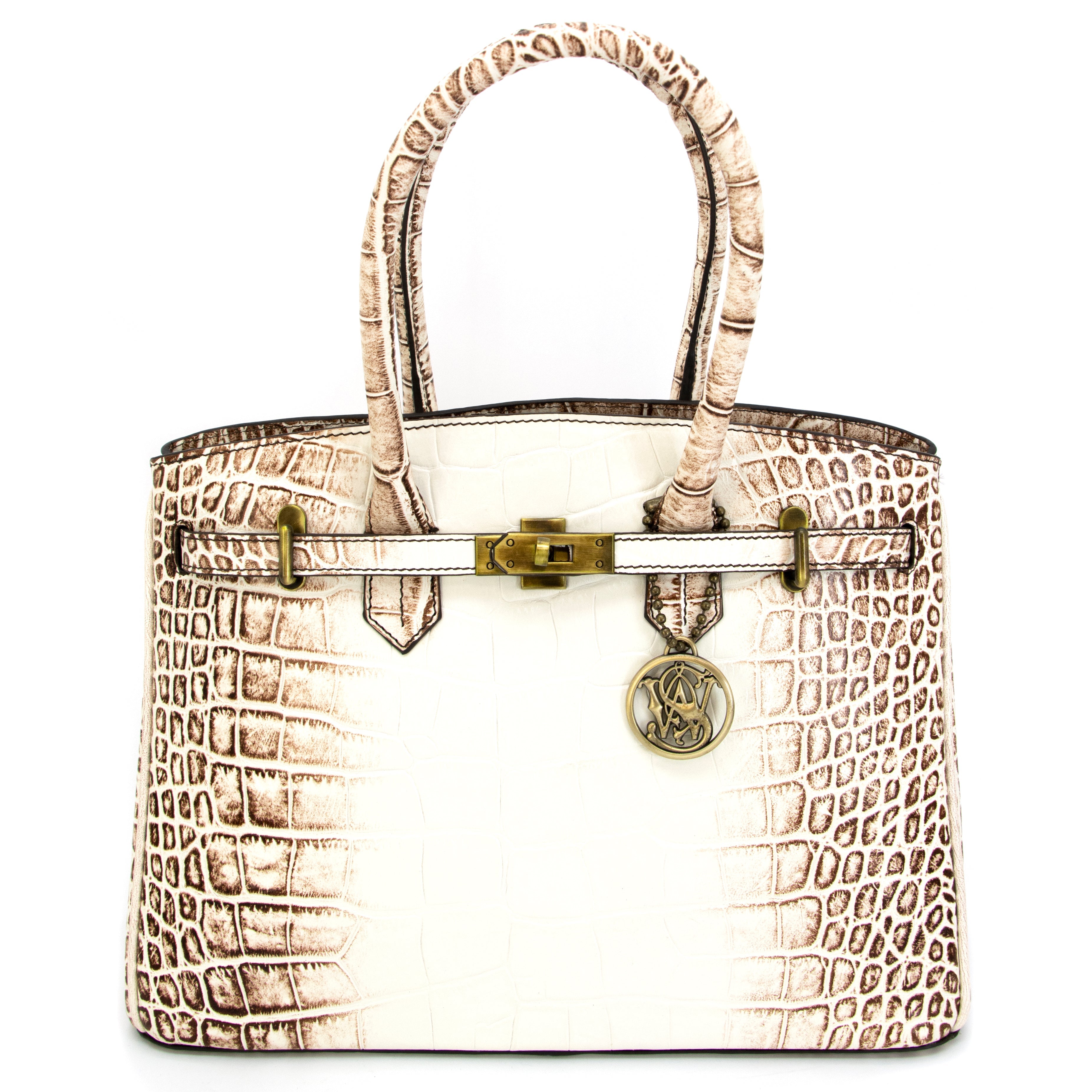 Croc Texture Handbag