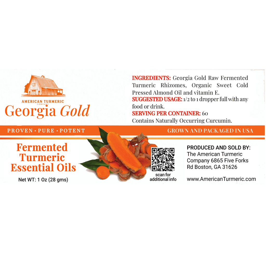 Fermented Turmeric Essential Oils - Concentrated Turmeric Goodness