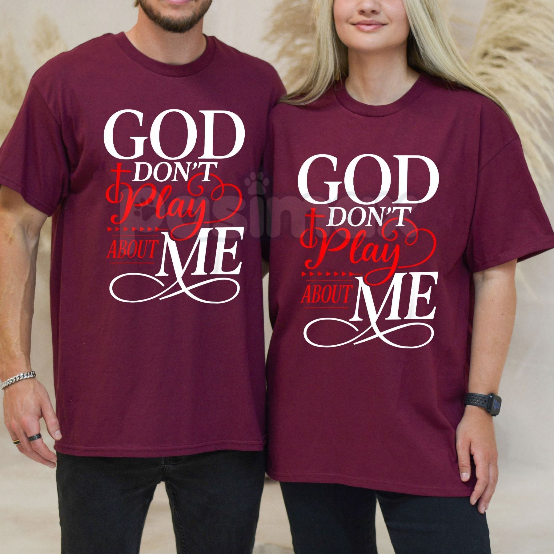 God Don't Play About Me - Urban Gospel T-Shirt