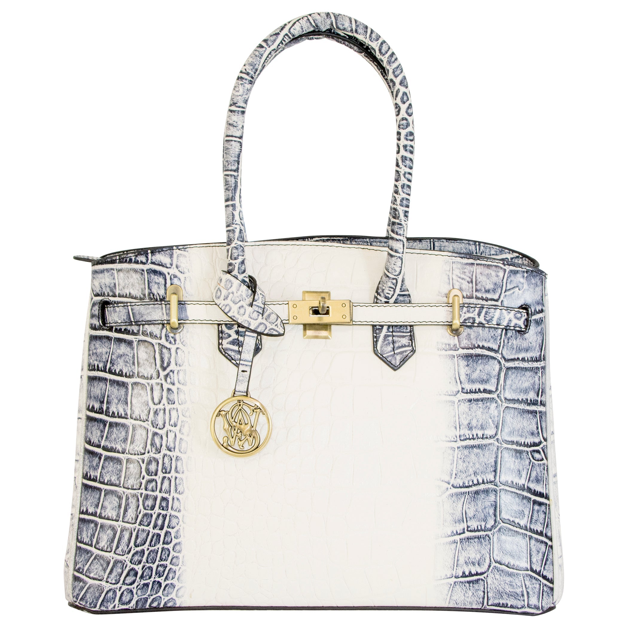 Croc Texture Handbag