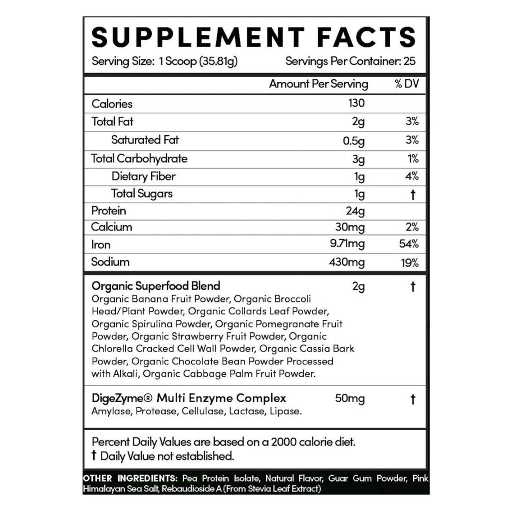 Vanilla Plant Protein