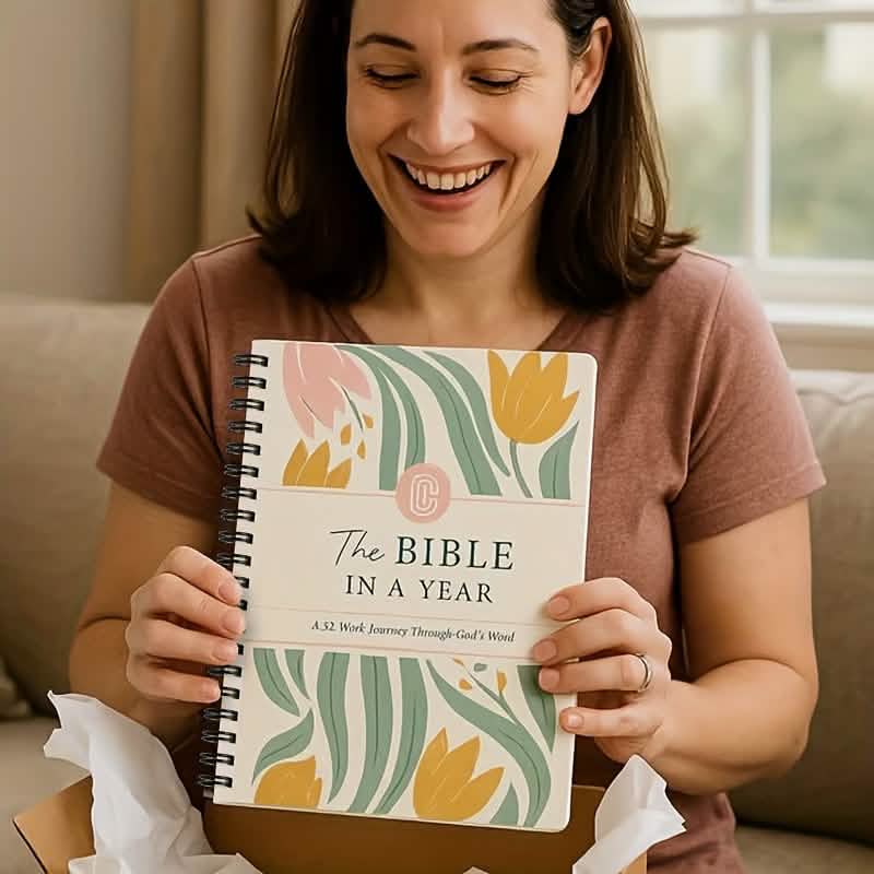 1-Year Bible Study & Prayer Journal - Undated
