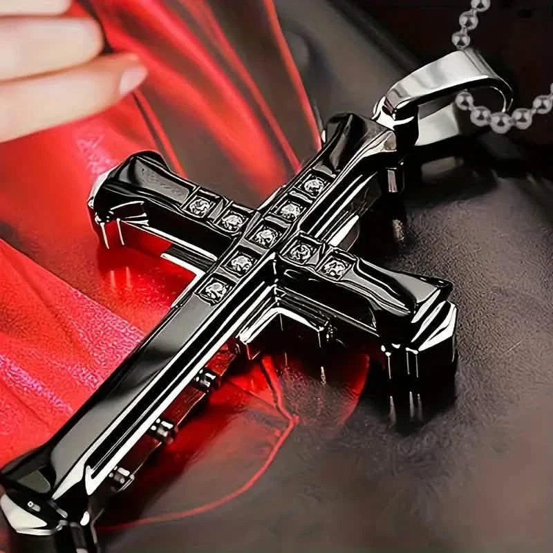 Cross Pendant Necklace - Unisex Faith Jewelry