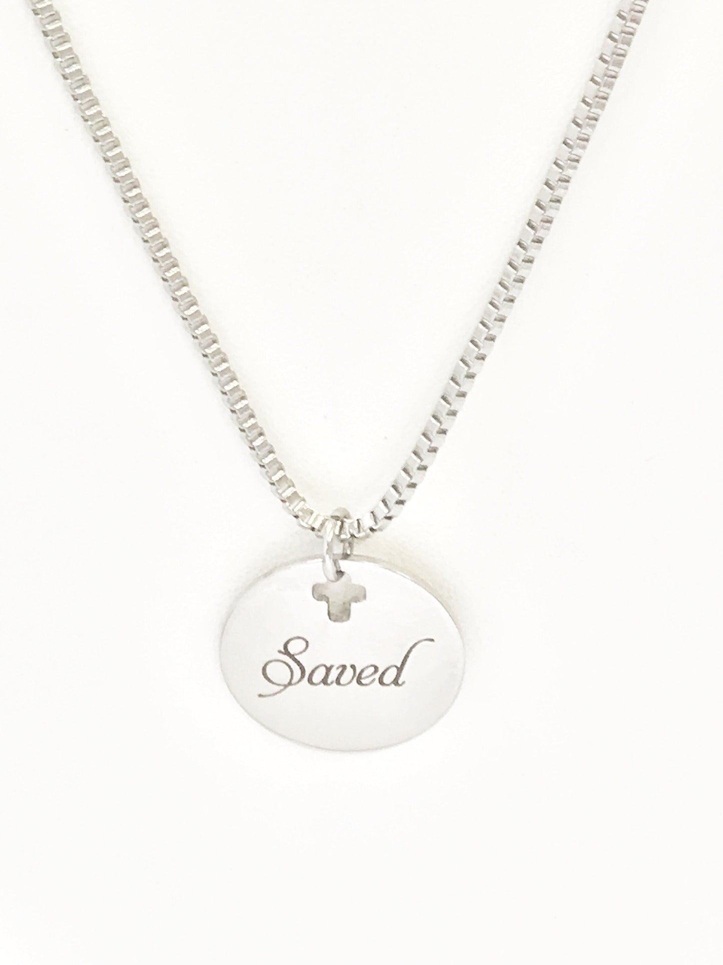 Christian Gifts, Christian Necklace For Him, Saved Necklace, Christian Jewelry Gifts, Confirmation Gifts, Son Gifts, Baptism Gift