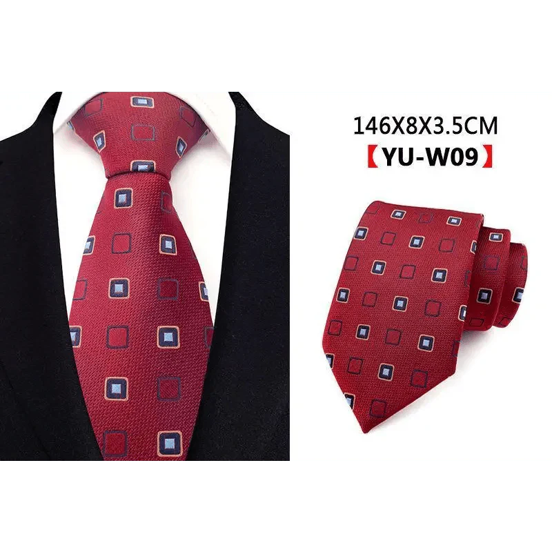 Men's Elegant Silk Tie - Business & Wedding