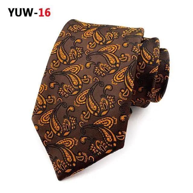 Men's Elegant Silk Tie - Business & Wedding