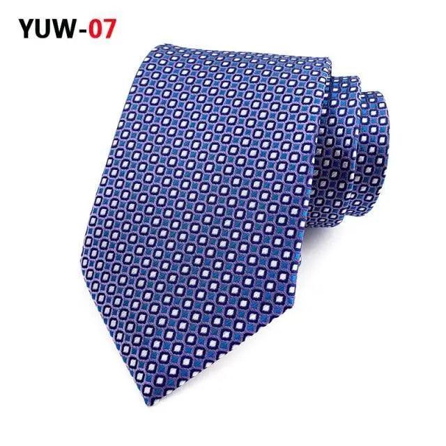 Men's Elegant Silk Tie - Business & Wedding