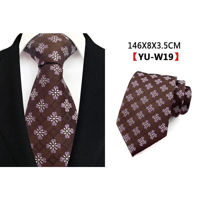 Men's Elegant Silk Tie - Business & Wedding