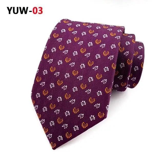 Men's Elegant Silk Tie - Business & Wedding