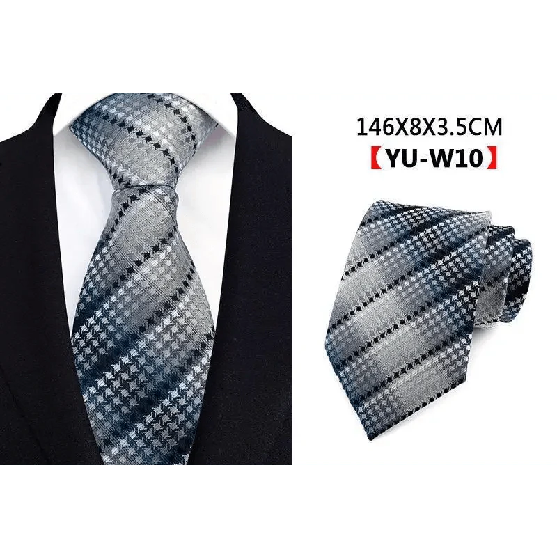 Men's Elegant Silk Tie - Business & Wedding