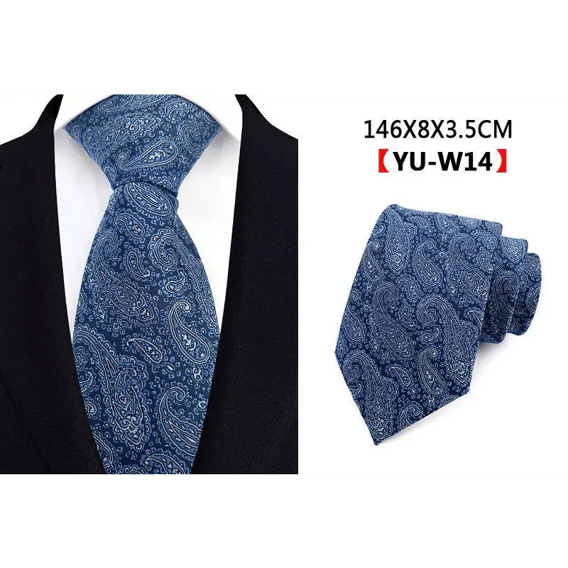 Men's Elegant Silk Tie - Business & Wedding