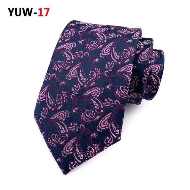 Men's Elegant Silk Tie - Business & Wedding