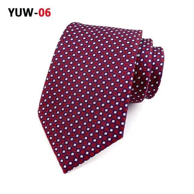 Men's Elegant Silk Tie - Business & Wedding