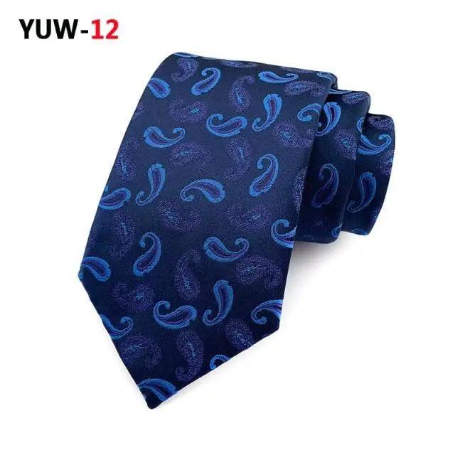 Men's Elegant Silk Tie - Business & Wedding