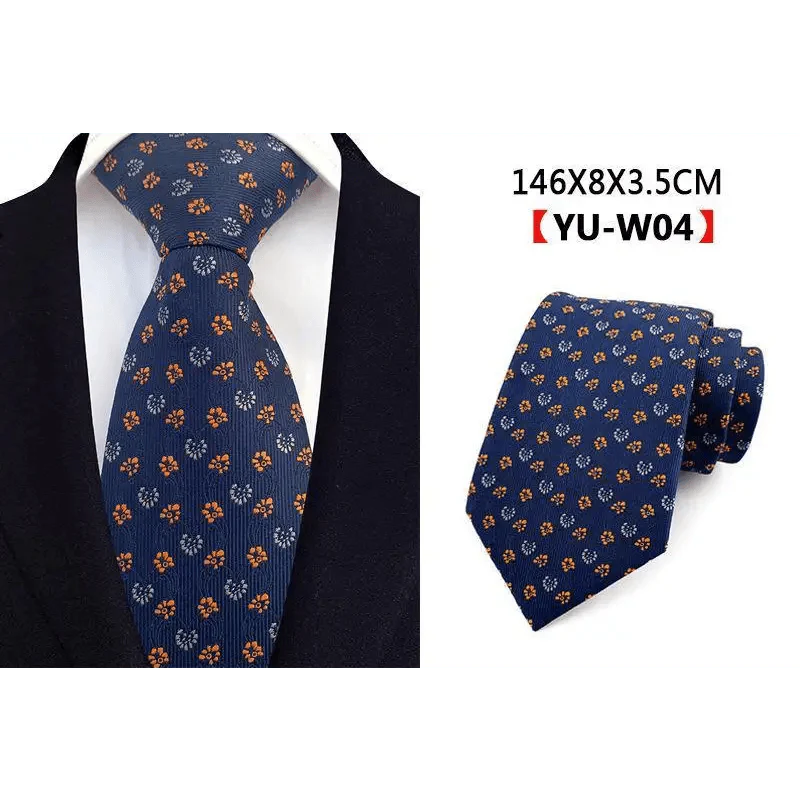 Men's Elegant Silk Tie - Business & Wedding