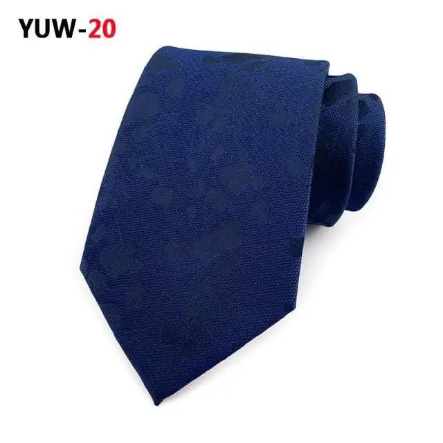 Men's Elegant Silk Tie - Business & Wedding
