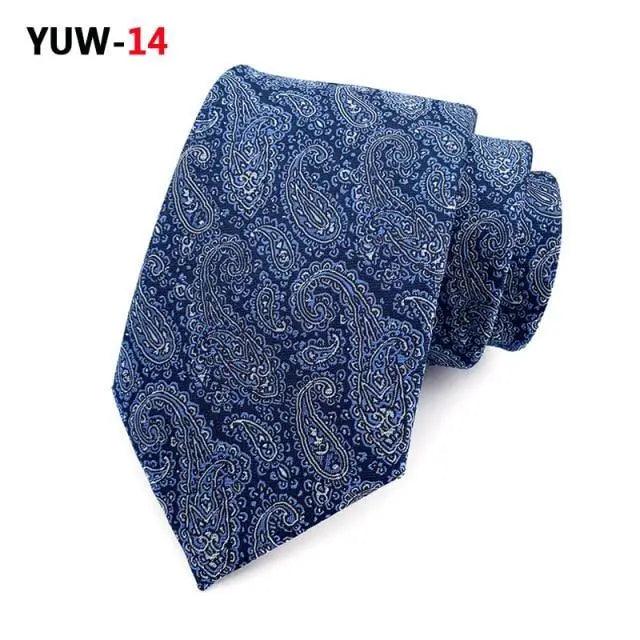 Men's Elegant Silk Tie - Business & Wedding