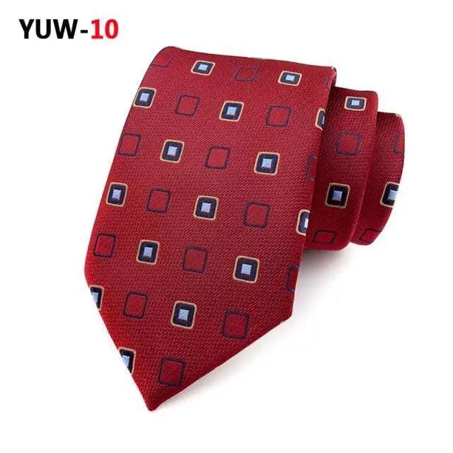 Men's Elegant Silk Tie - Business & Wedding