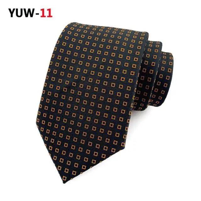 Men's Elegant Silk Tie - Business & Wedding