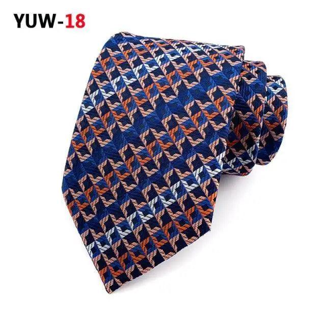 Men's Elegant Silk Tie - Business & Wedding