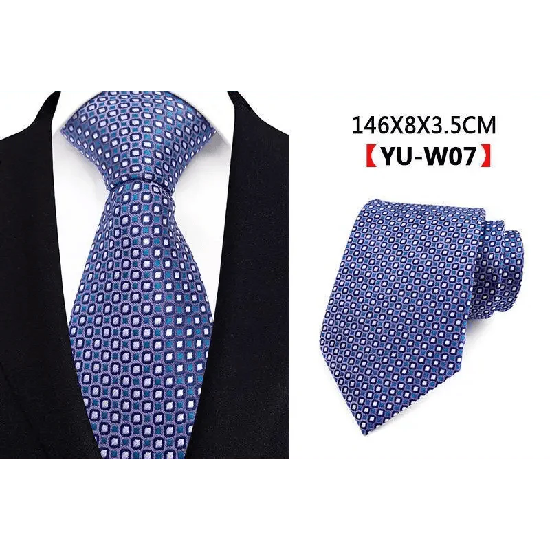 Men's Elegant Silk Tie - Business & Wedding