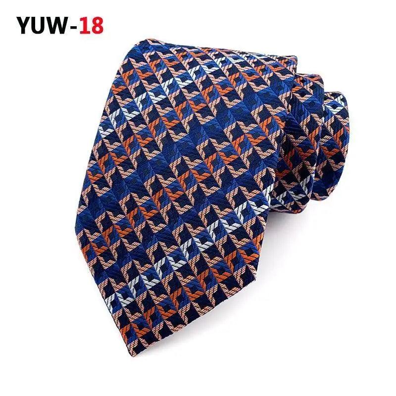 Men's Elegant Silk Tie - Business & Wedding