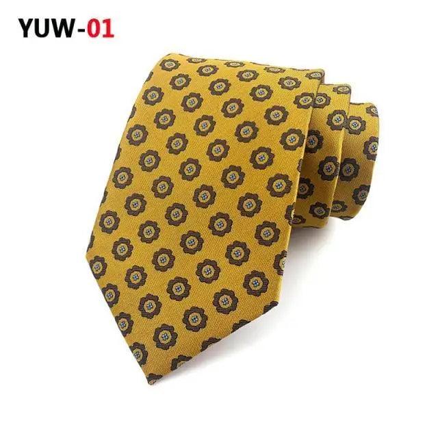 Men's Elegant Silk Tie - Business & Wedding