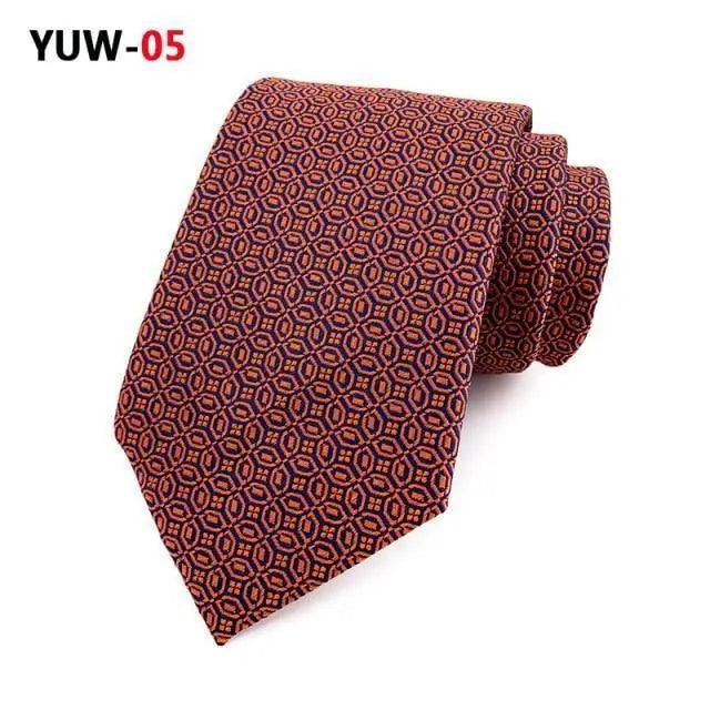 Men's Elegant Silk Tie - Business & Wedding
