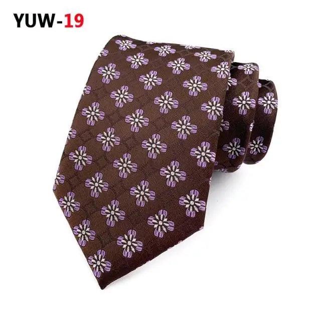 Men's Elegant Silk Tie - Business & Wedding