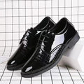 Men's Formal Leather Shoes - Korean Style