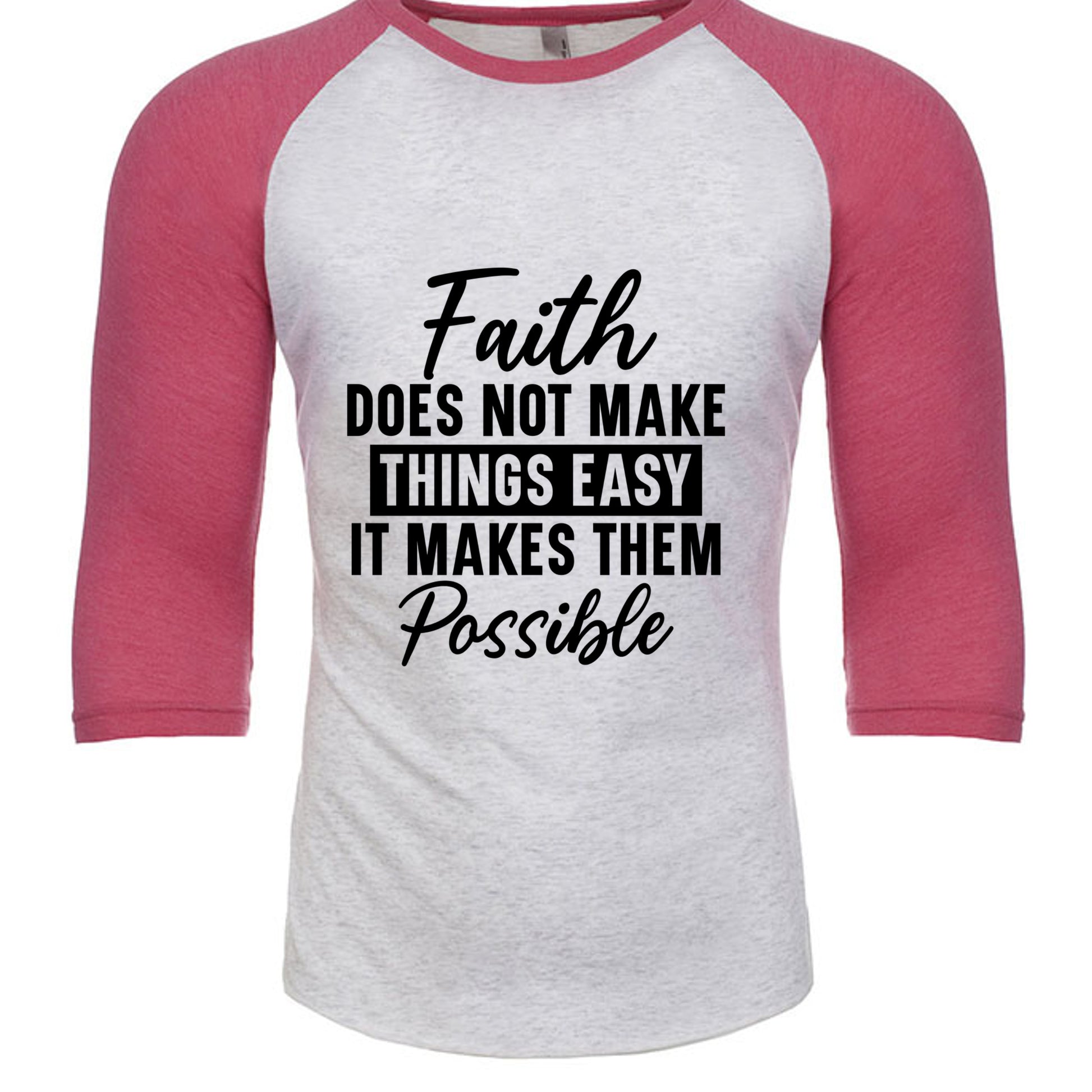 Vintage Pink/ Heather White - 6051 - FRONT